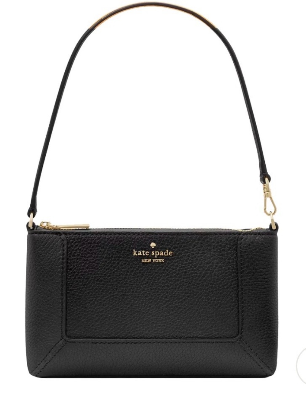 ♠️ Kate Spade Lena New Convertible Wristlet and Shoulder Bag - Black